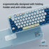 Ergonomic 2.4G Plug and Play Wireless Keyboard Mouse Combo.